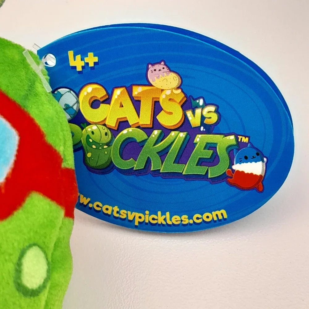 Cats vs Pickles Gulp Deep Sea Cuke 254 Scuba Pickle Plush Gold Wave Bean Bag Toy